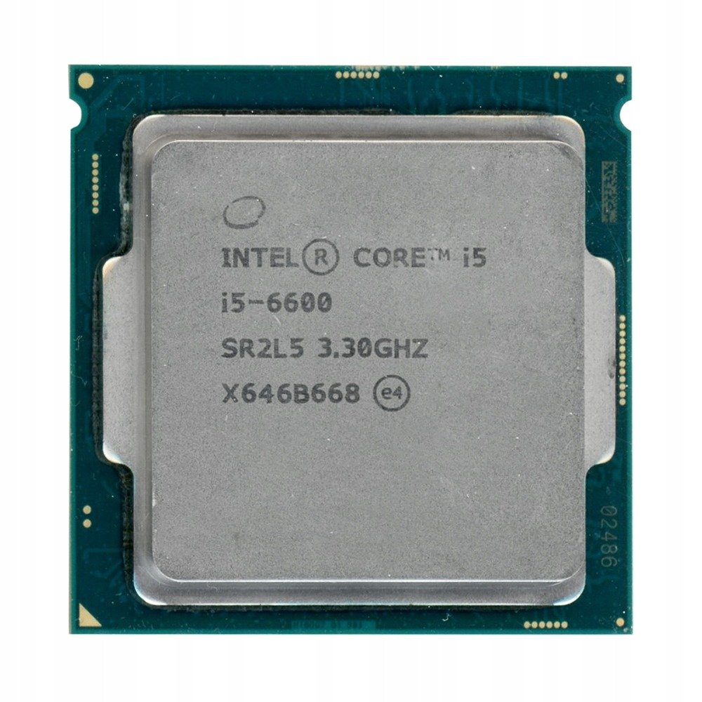 Intel Core i5-6600 (Renoverad)