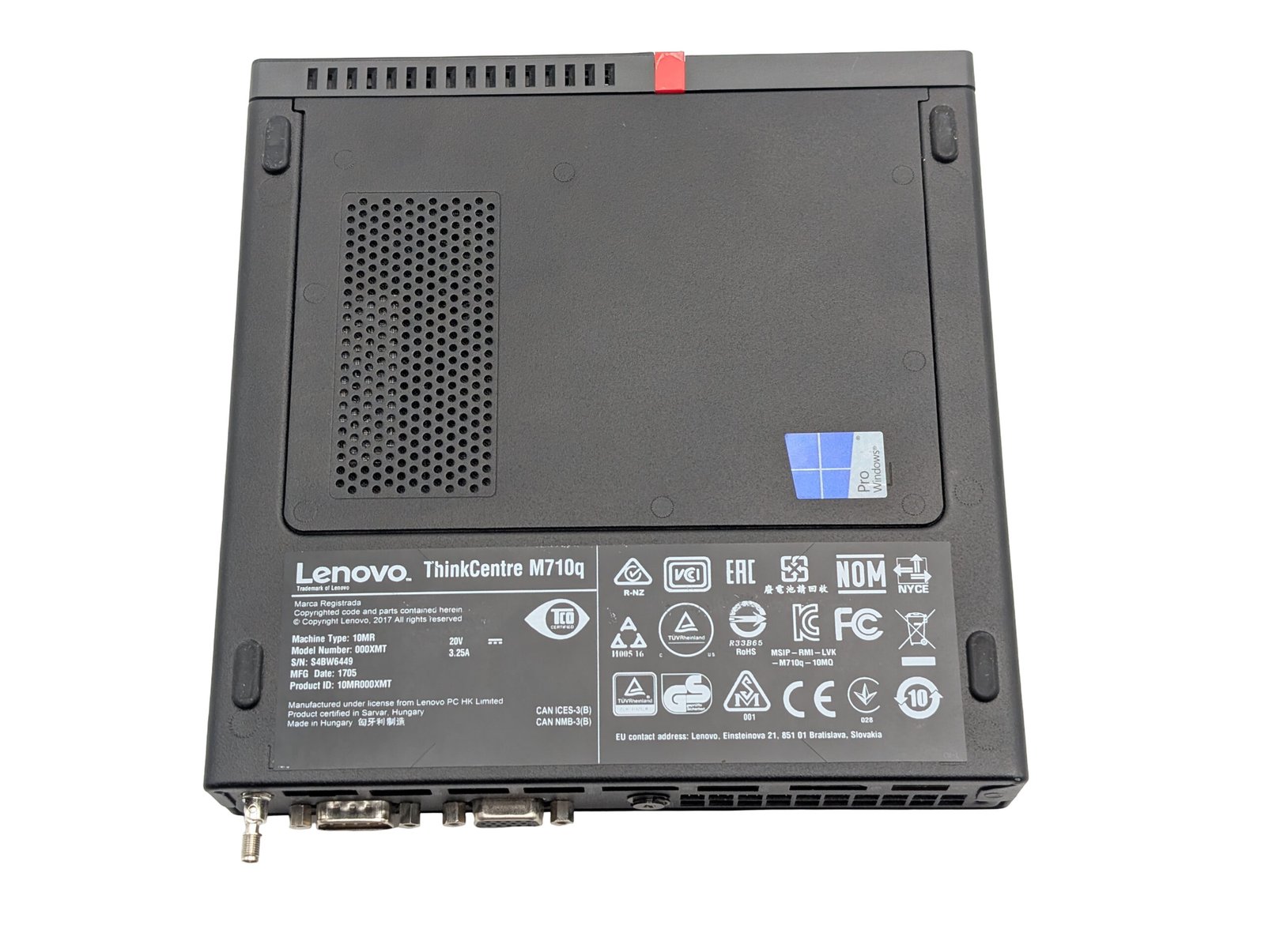 Lenovo ThinkCentre M710q Tiny i5-7400T / 8GB / 256GB (RENOVERAD)