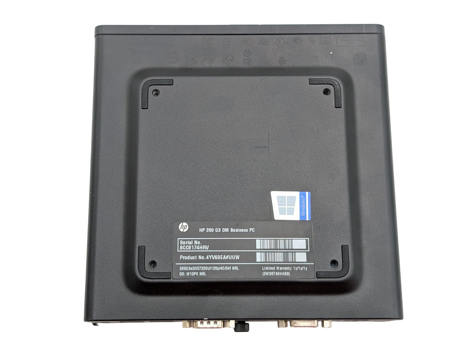 HP 260 G3 DM / i5-7200U / 8GB / 128GB (RENOVERAD)