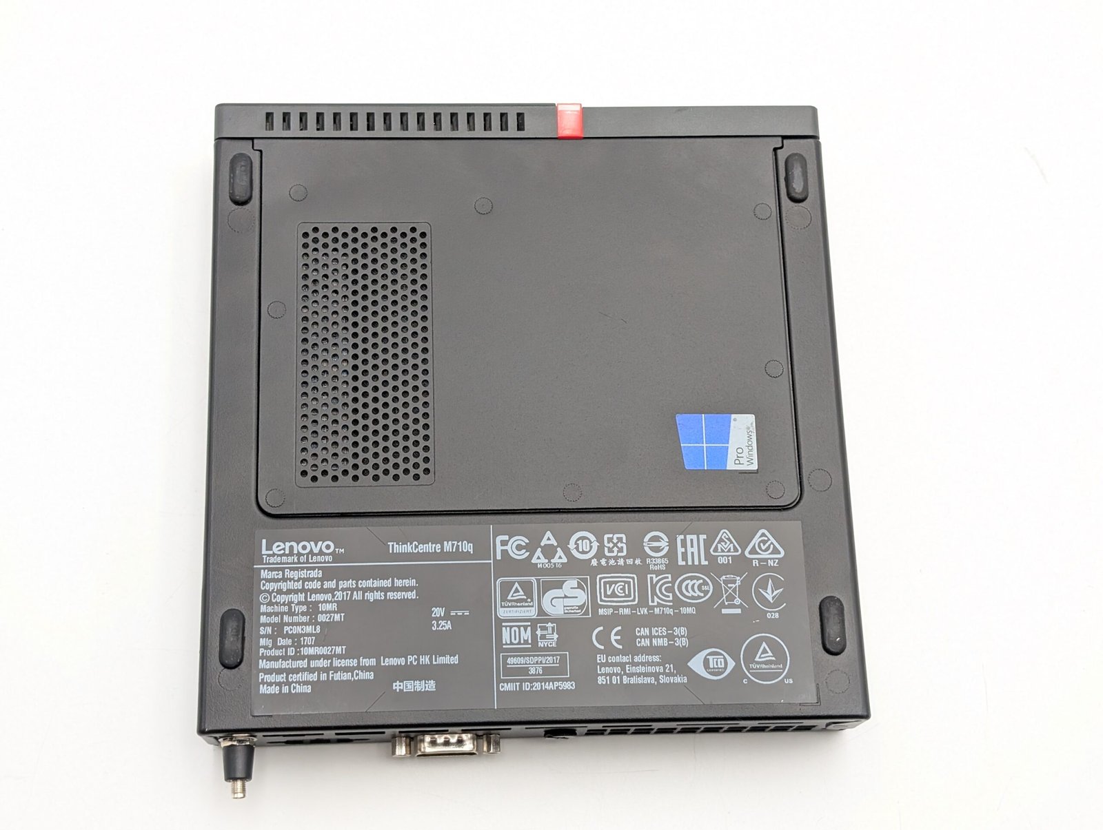 Lenovo ThinkCentre M710q Tiny / i5-7500T / 8GB / 128GB + 320GB (RENOVERAD)