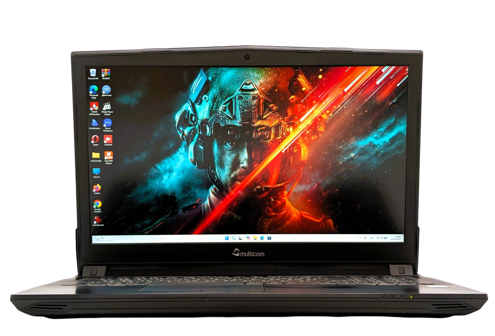 PXL_20260826_130006113 Multicom N950T / i5-8400 / 16GB / 256GB + 320GB / GTX 1060 6GB (RENOVERAD)