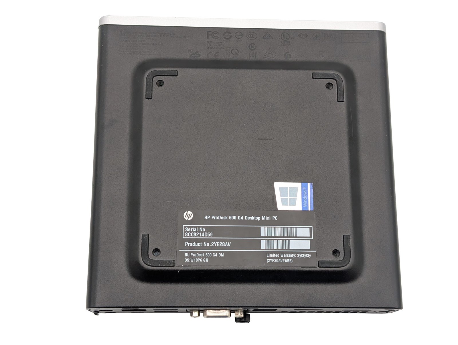 HP ProDesk 600 G4 DM/i5-8500T/8GB/128GB+320GB (RENOVERAD)