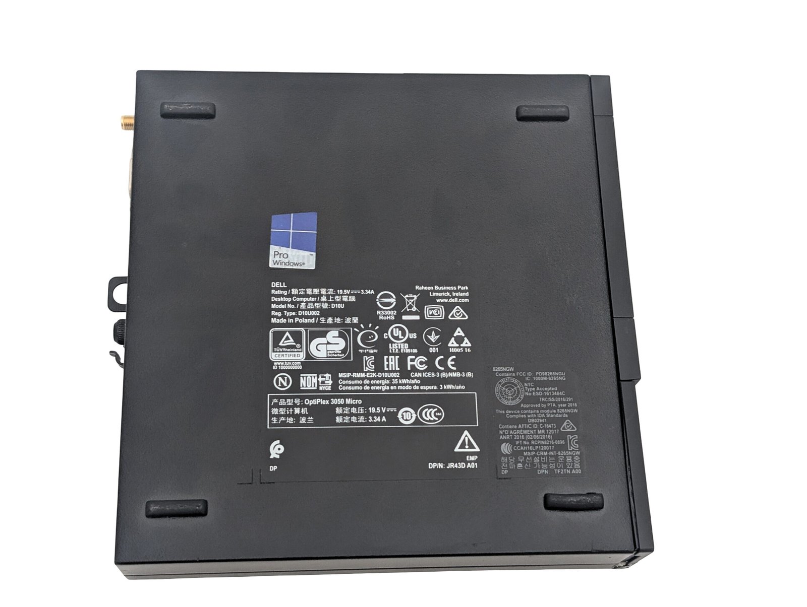Lenovo ThinkCentre M630e Tiny i3-8145U/8GB/256GB SSD+250GB (RENOVERAD) (Kopija) (Kopija) (Kopija)
