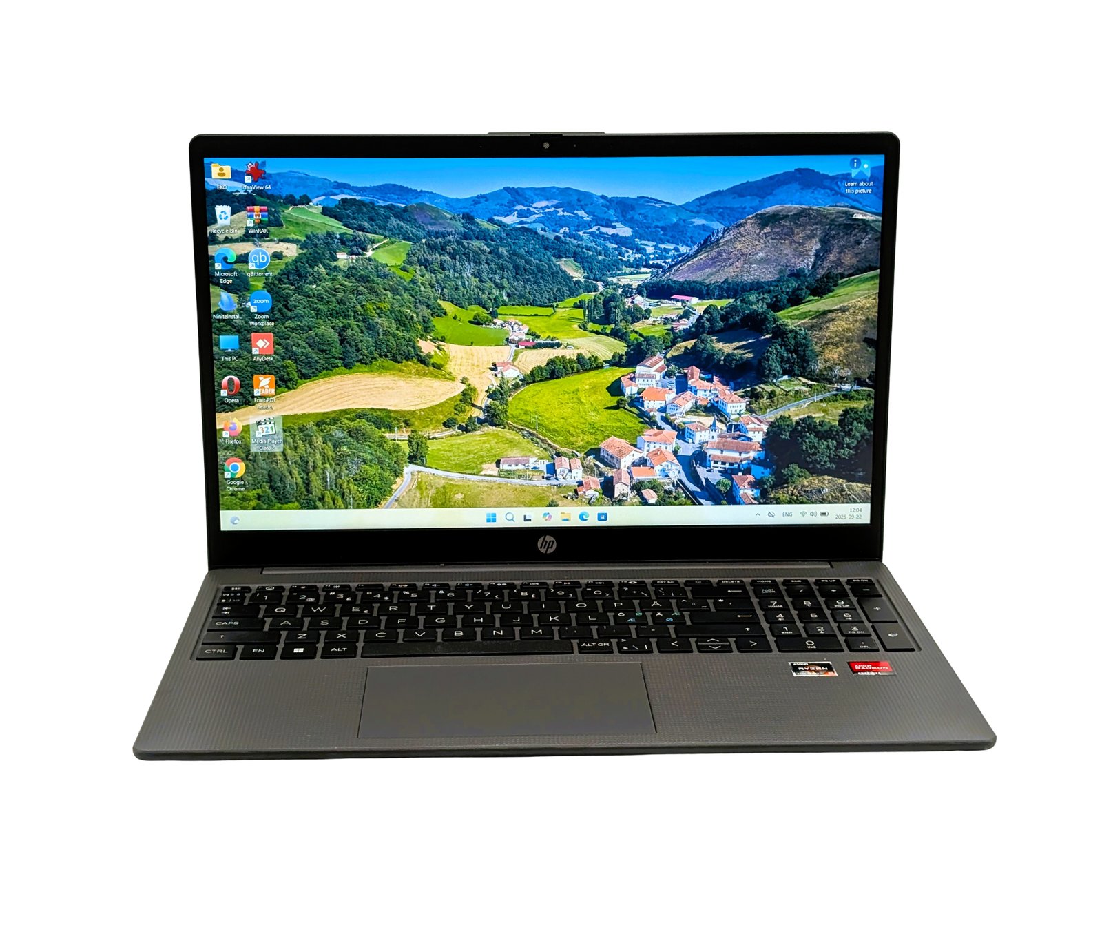 HP 15-fc0024no / Ryzen 5 7520U / 8GB / 256GB (RENOVERAD)