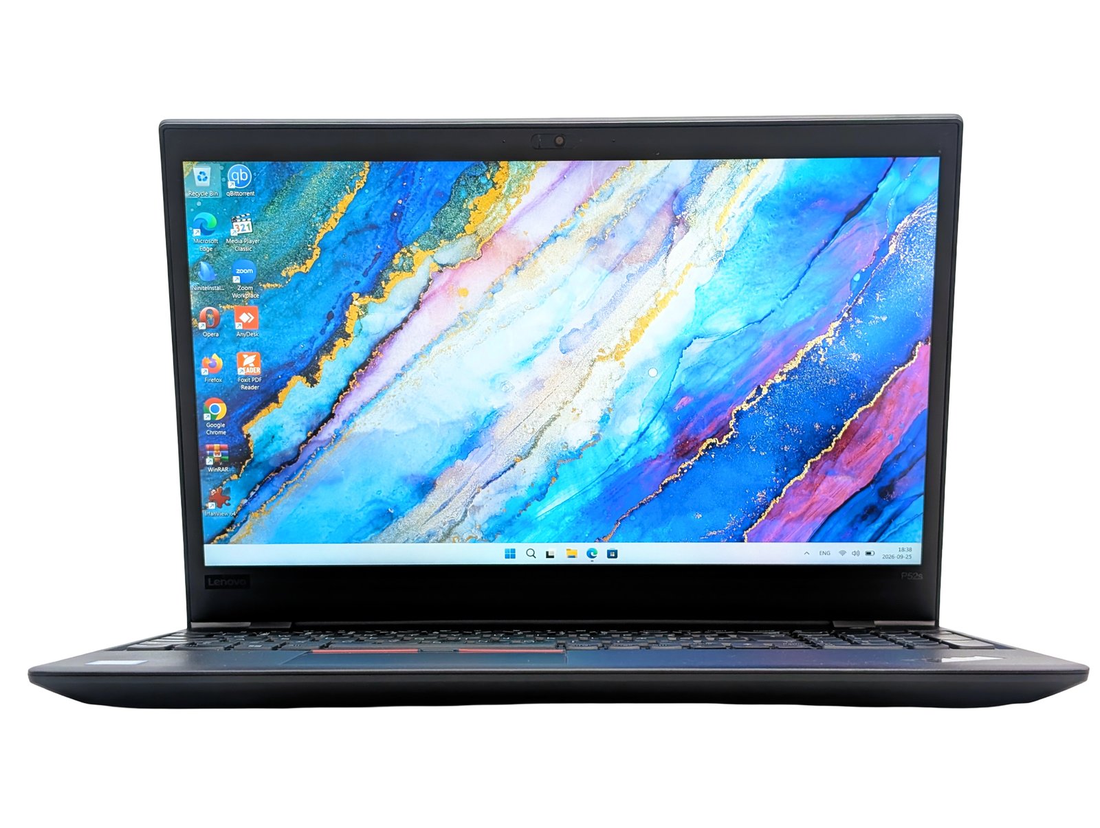 Lenovo ThinkPad P52s / i7-8550U / 32GB / 256GB / Quadro P500 2GB (RENOVERAD)