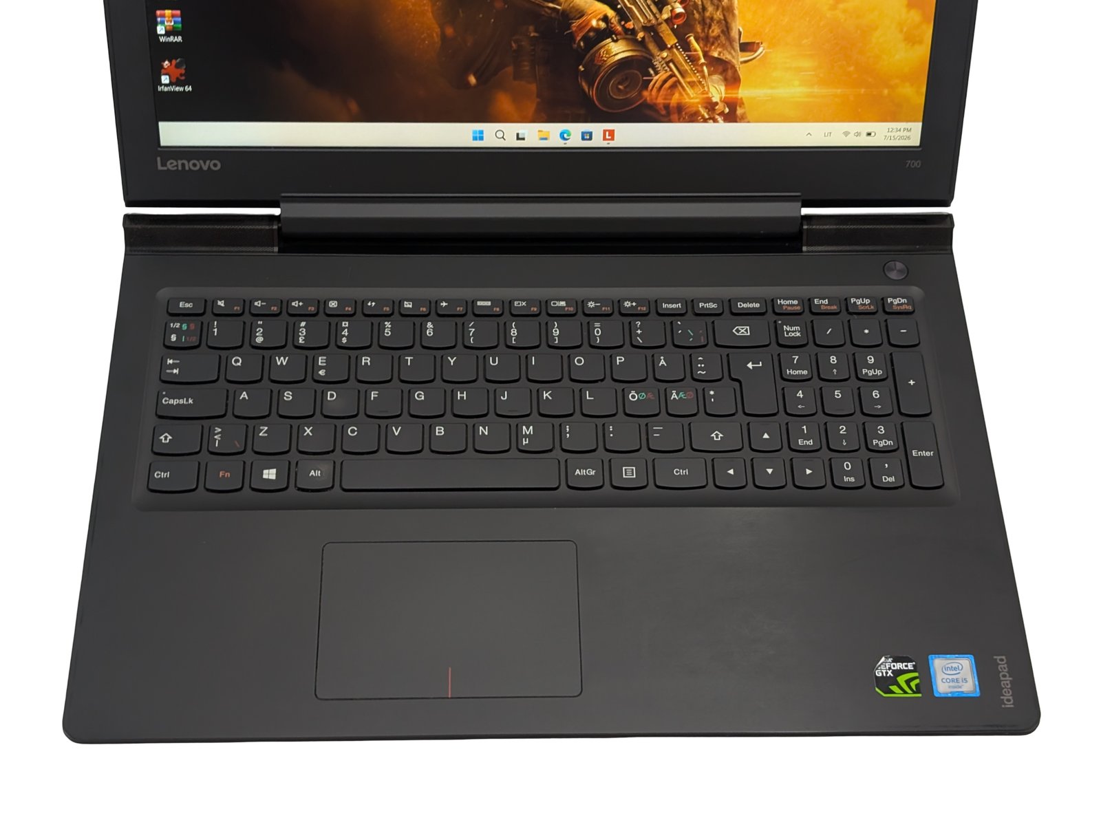 PXL_20260715_093436499 Lenovo IdeaPad Y700-14ISK/i5-6300HQ/8GB/256GB/R9 M275X 4GB (RENOVERAD) (Kopija)