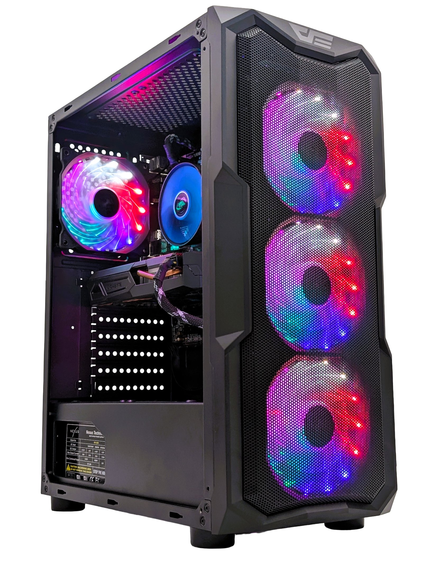 i5-4670K/16GB/120GB+320GB/GTX 1050 Ti 4GB (RENOVERAD)