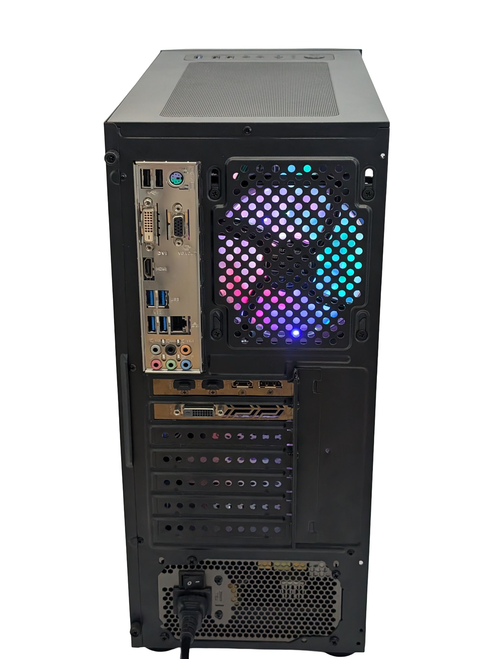 i5-4670K/16GB/120GB+320GB/GTX 1050 Ti 4GB (RENOVERAD)